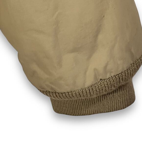 LL Bean Jacket Olive Brown Fleece Lined Full Zip Outdoor Heritage Men’s XL - Picture 6 of 12